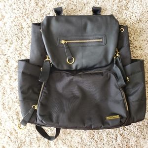 Skip Hop Chelsea Backpack Diaper Bag Black